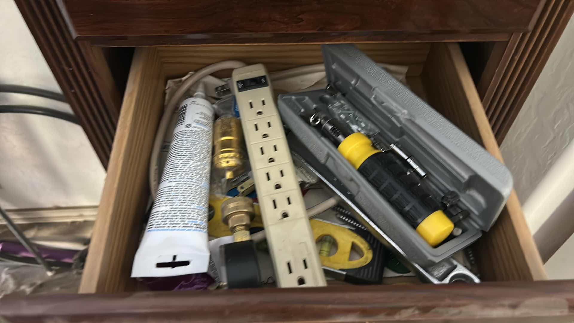Photo 1 of CONTENTS OF 5 DRAWERS - VARIOUS TOOLS