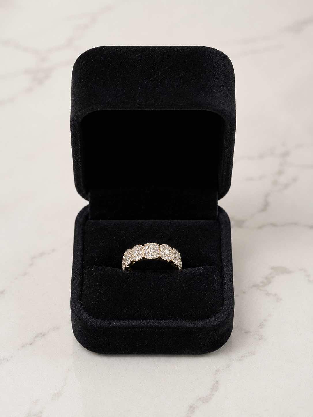 Photo 1 of 14K YELLOW GOLD 1CTW DIAMOND RING 3G (EST SIZE 5-6) #21