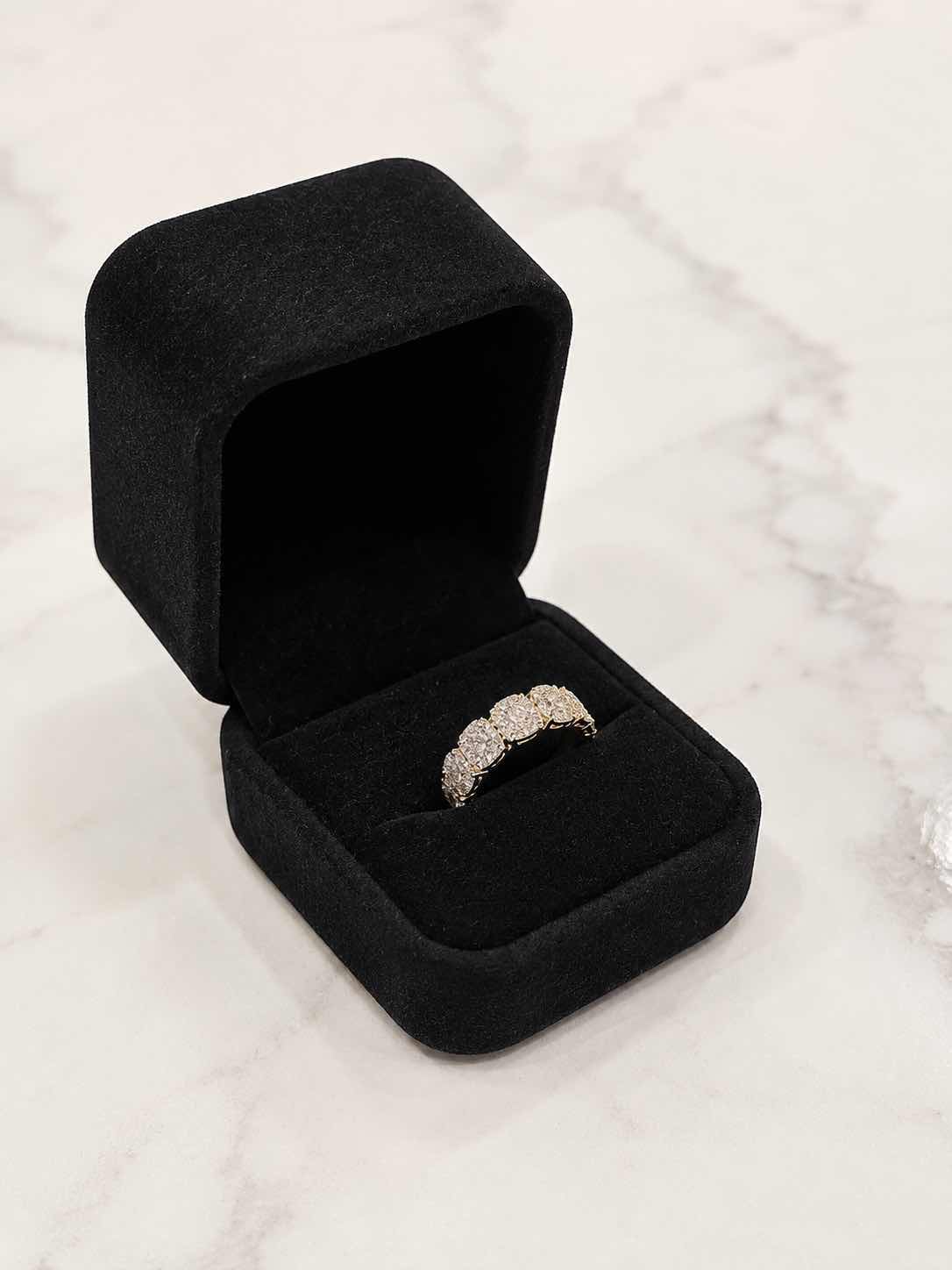 Photo 1 of 14K YELLOW GOLD 1CTW DIAMOND RING 3G (EST SIZE 5-6) #21