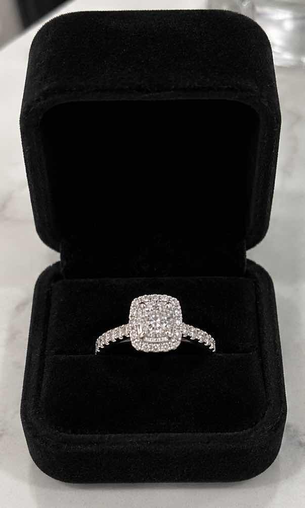 Photo 1 of 14K YELLOW GOLD 1CTW DIAMOND RING 3.5G ( SIZE 6–7) #13