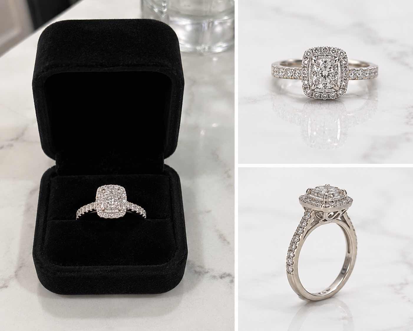 Photo 1 of 14K YELLOW GOLD 1CTW DIAMOND RING 3.5G ( SIZE 6–7) #13