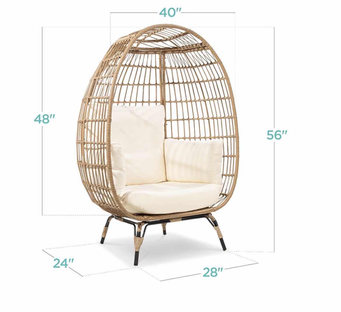 Photo 1 of BEST CHOICE OVERSIZED WICKER CHAIR