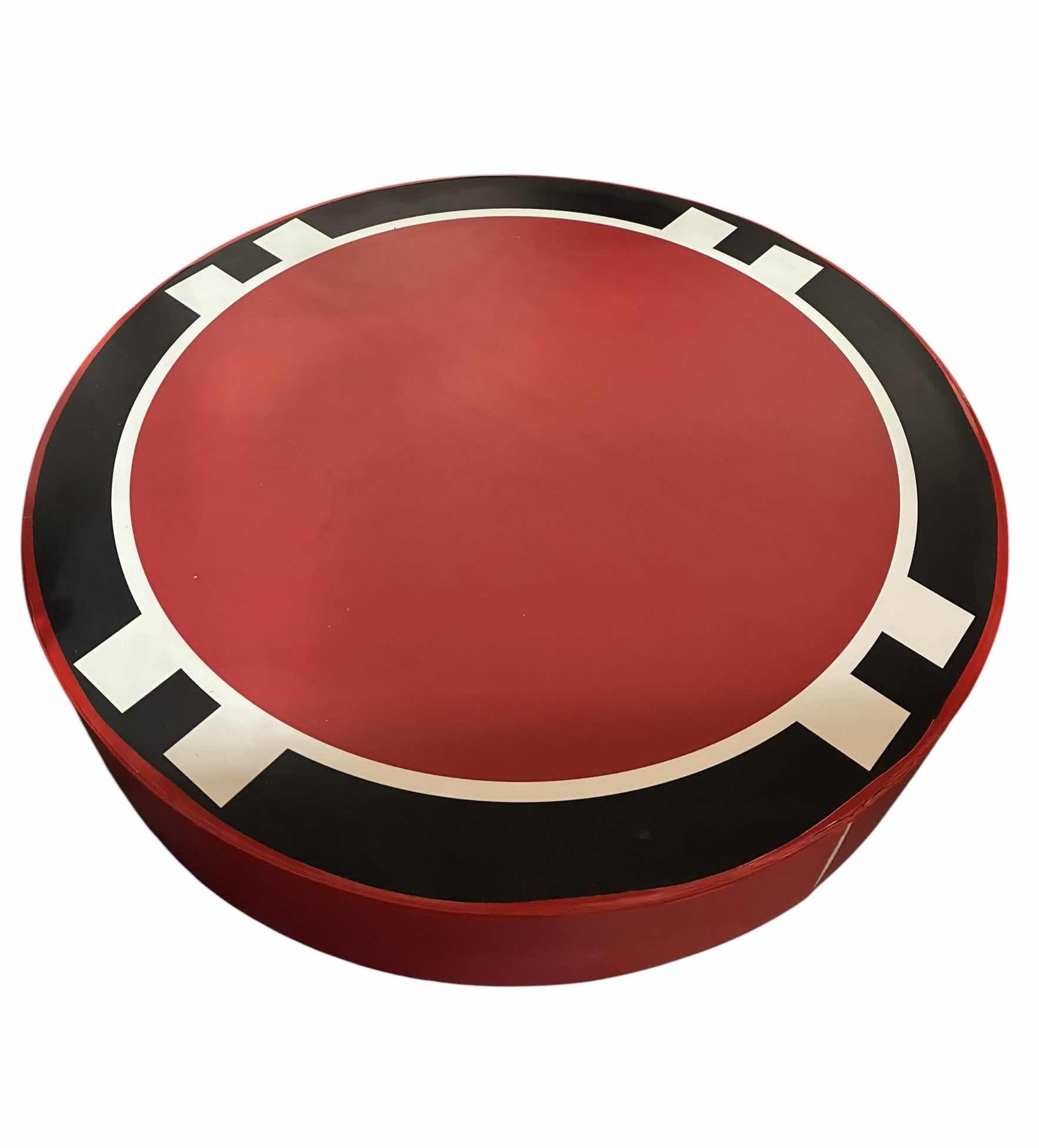 Photo 1 of RED 4’ POKER CHIP DECORATIVE PROP