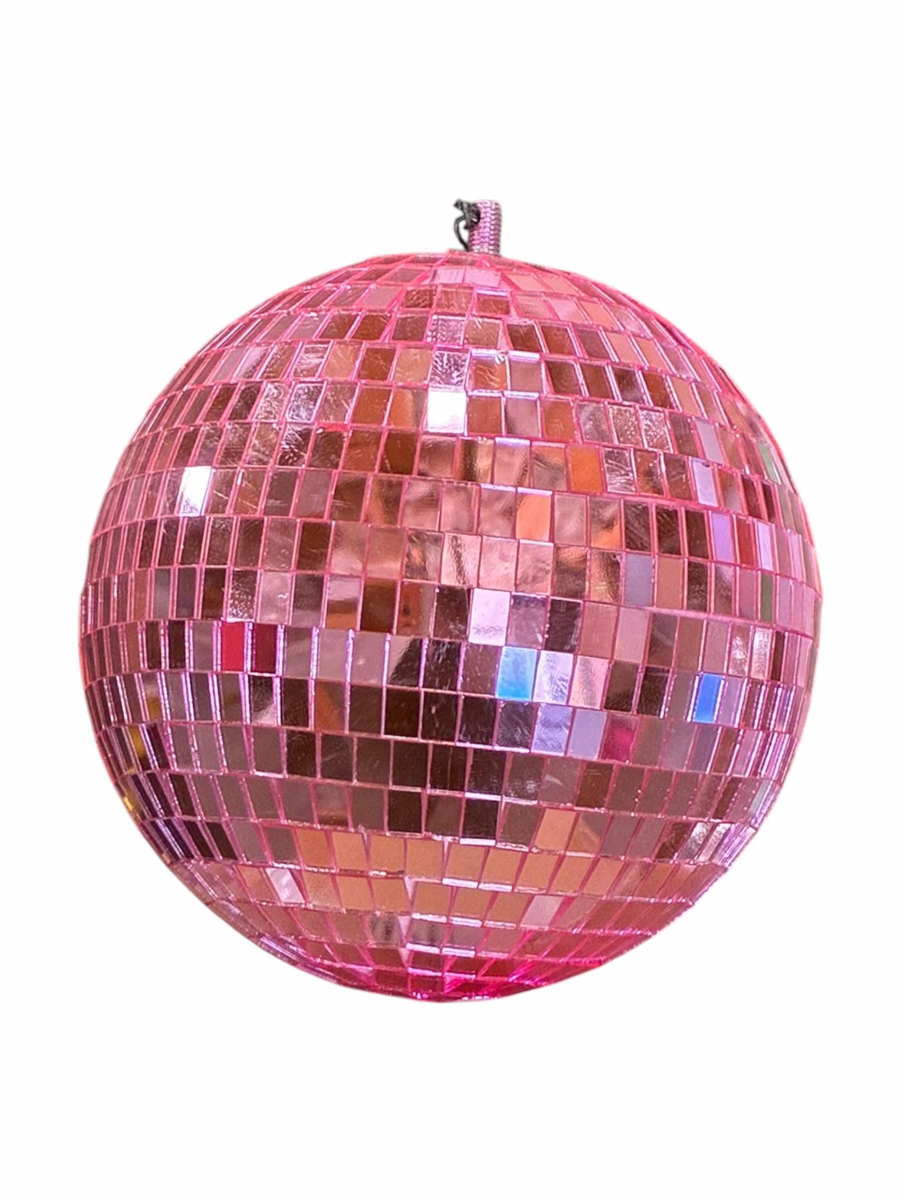 Photo 1 of PINK 8” DISCO BALLS (2)