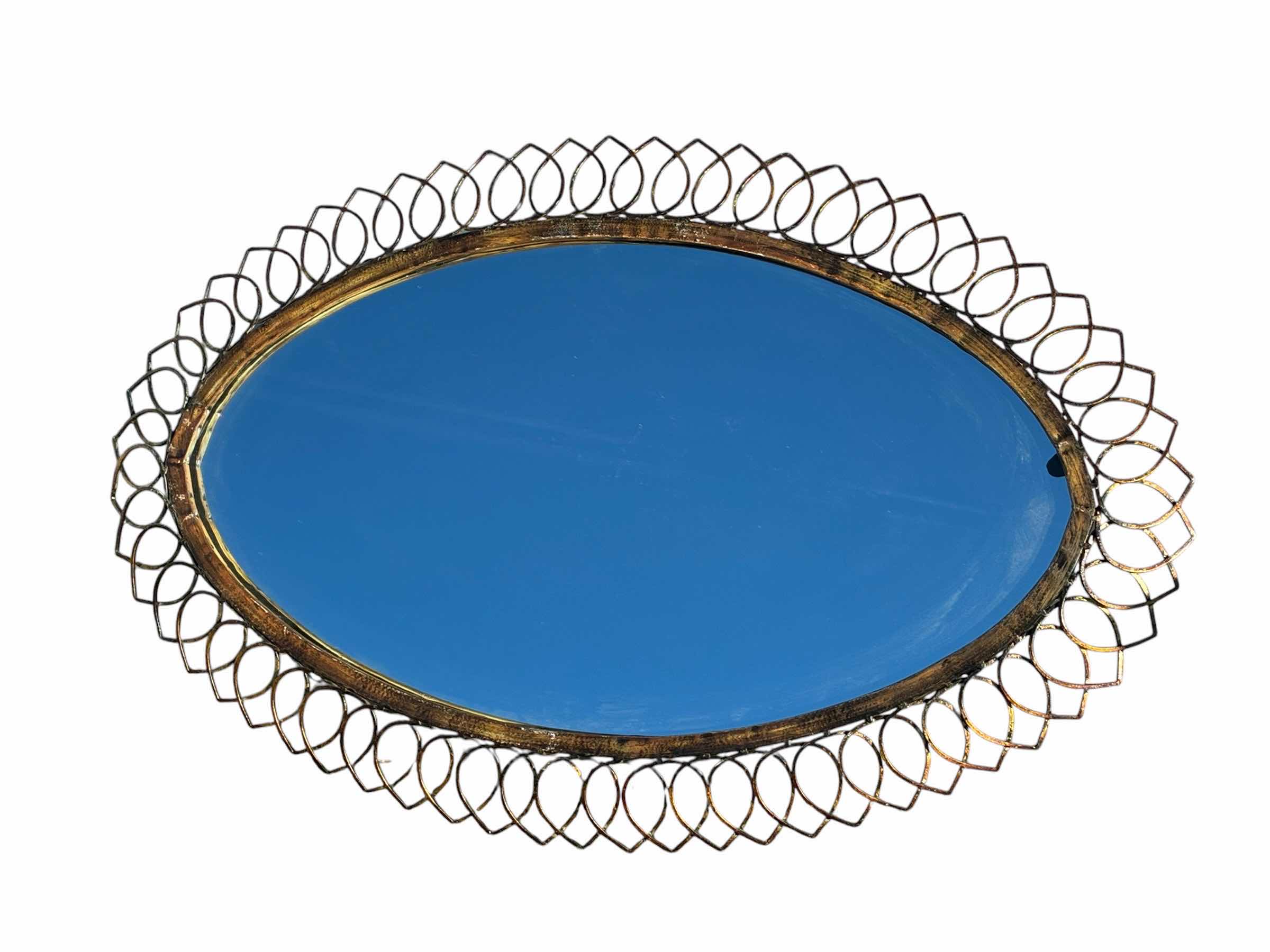 Photo 1 of INDUSTRIAL STYLE FRAMED MIRROR 41” X 26“