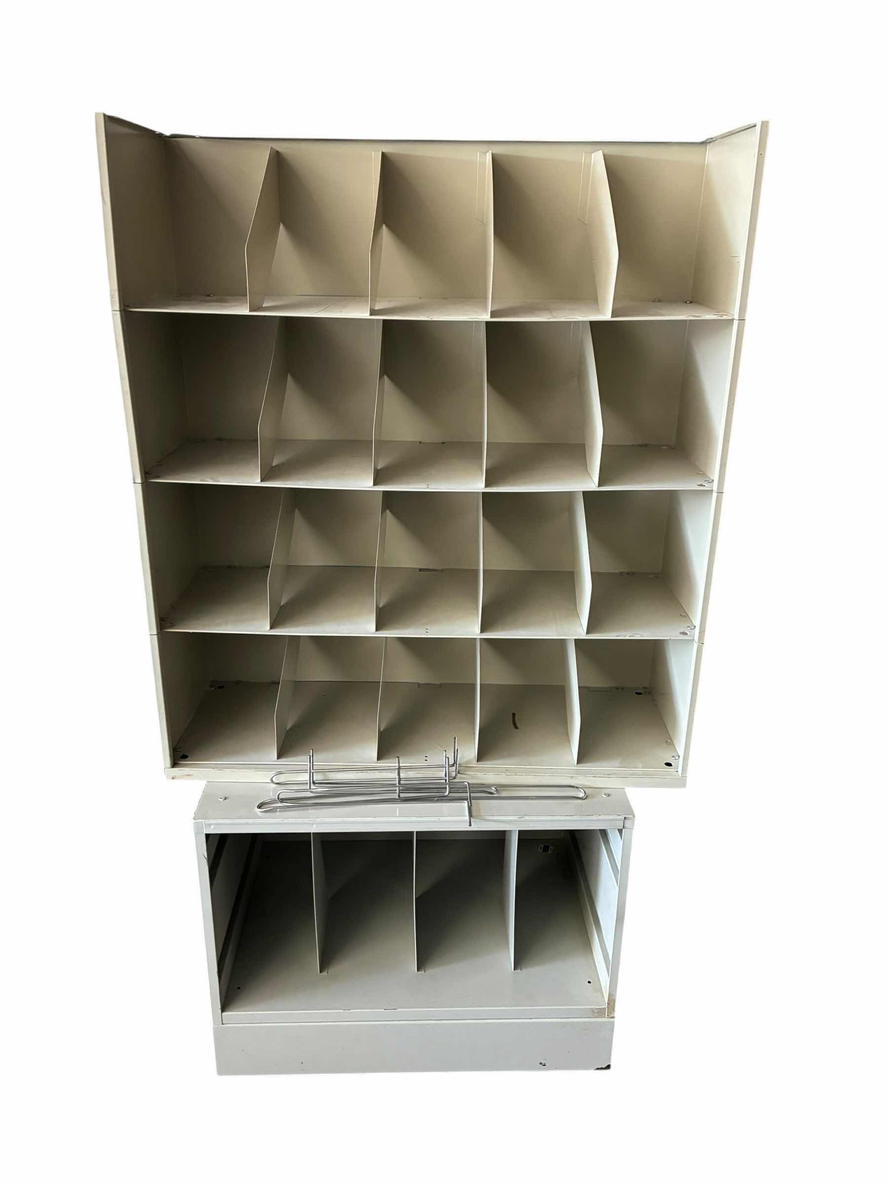 Photo 1 of LATERAL FILE ORGANIZERS (2) 36“ X 20“ X 64“