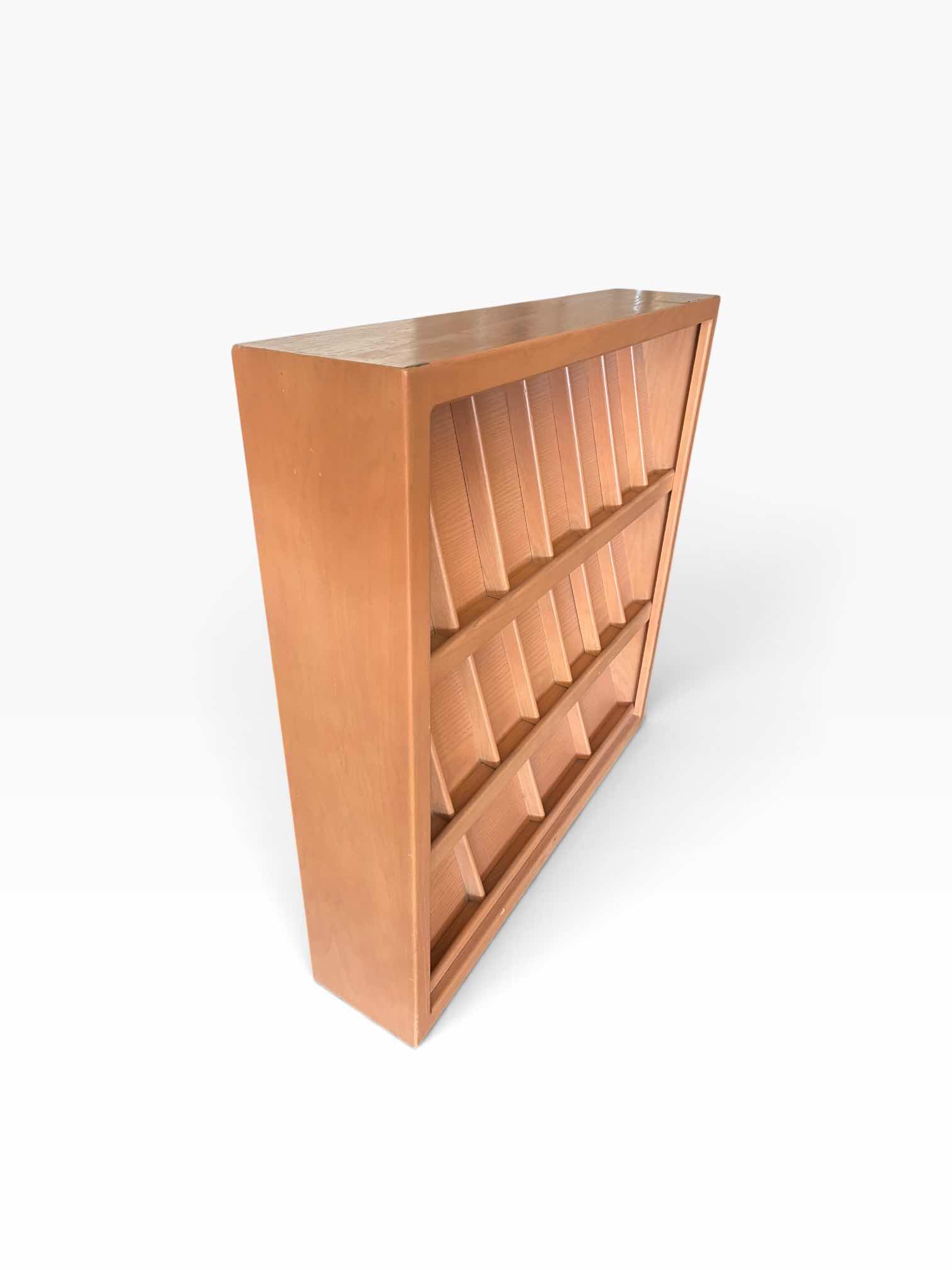 Photo 1 of PAMPHLET & BROCHURE DISPLAY WOOD SHELF 6“ x 8“ H36“