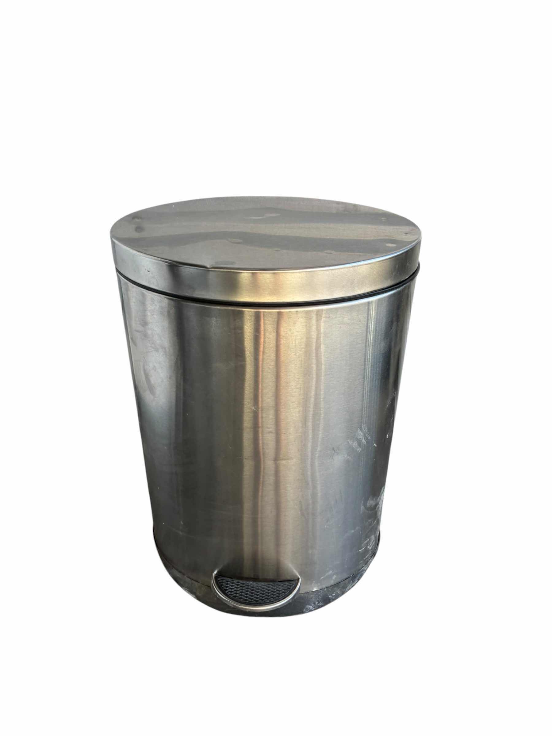 Photo 1 of STAINLESS STEEL OFFICE TRASHCAN
