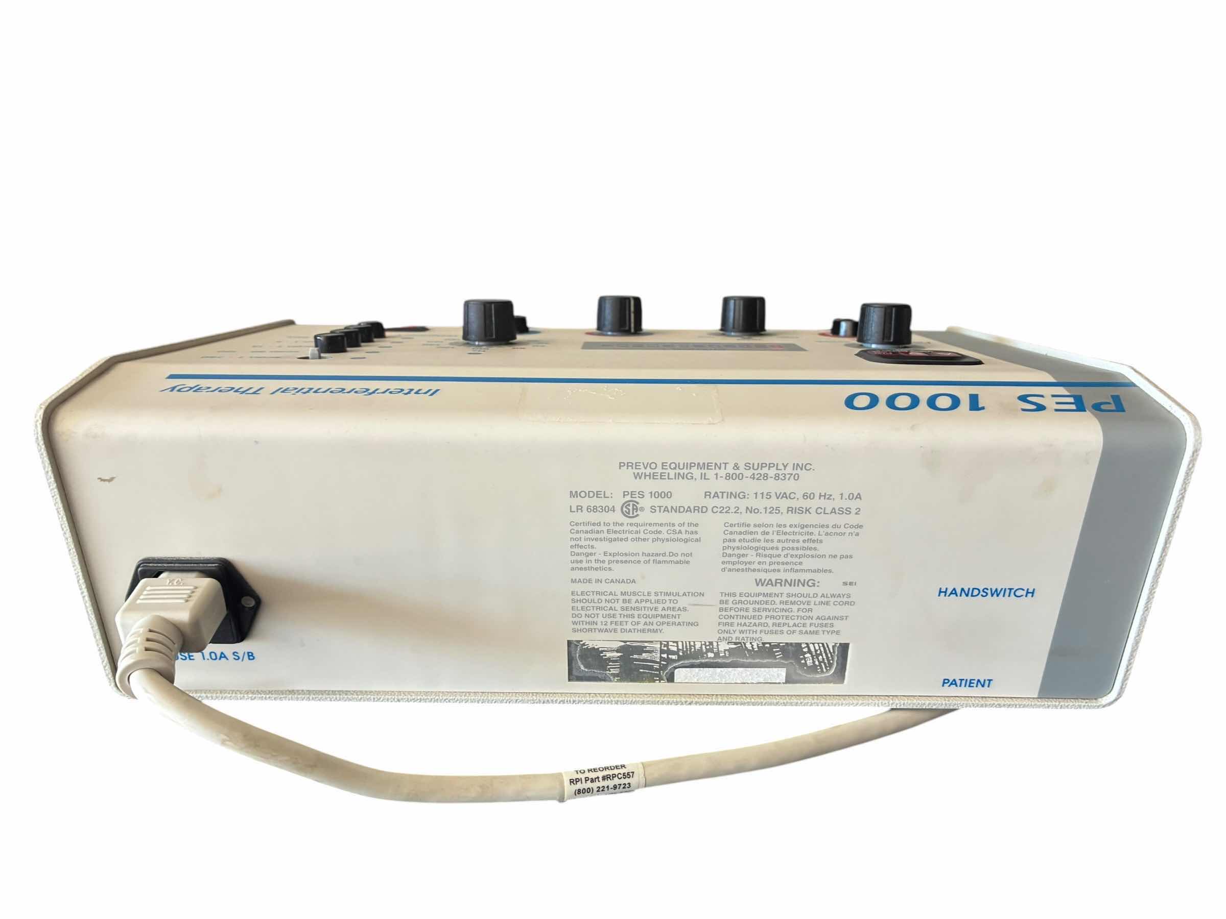 Photo 1 of INTERFERENTIAL THERAPY PES 1000