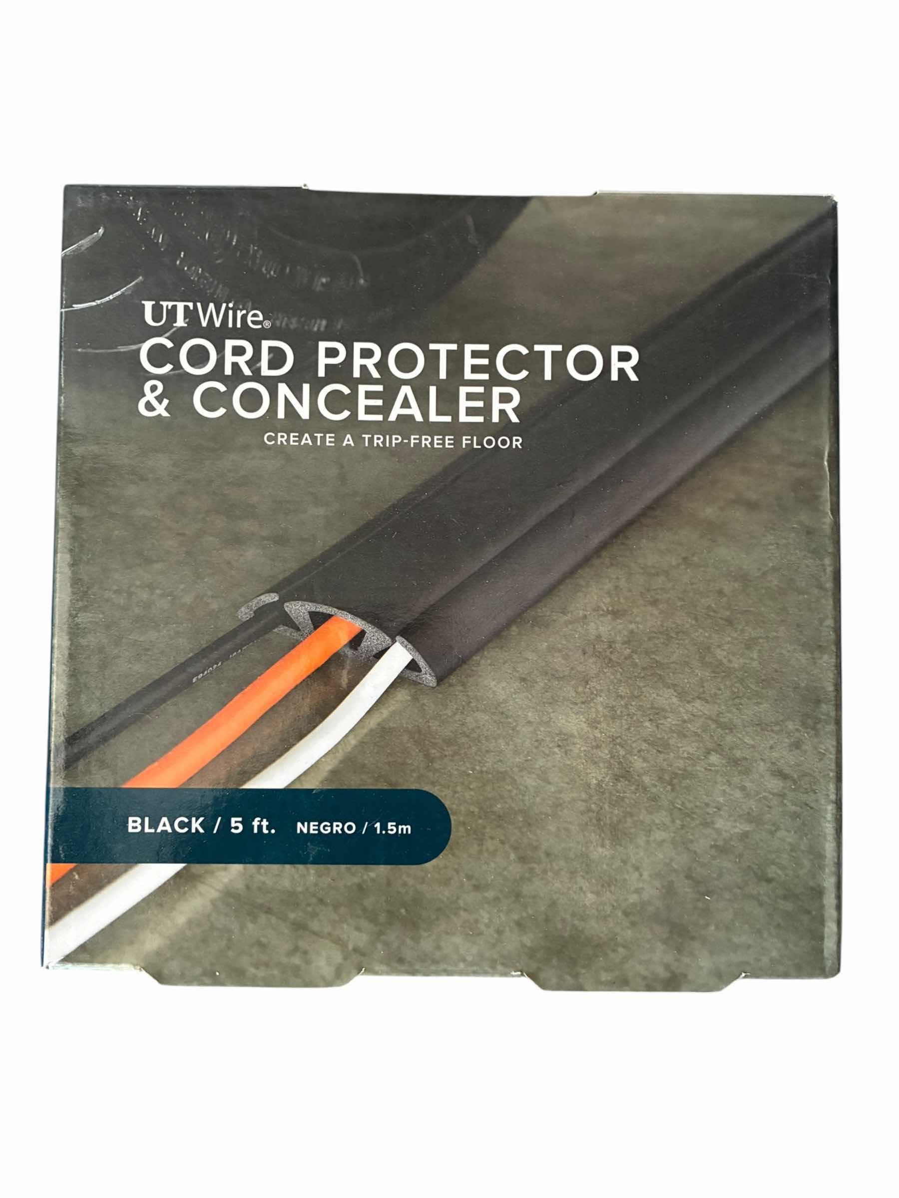 Photo 1 of UT WIRE CORD PROTECTOR & CONCEALER BLACK/5‘