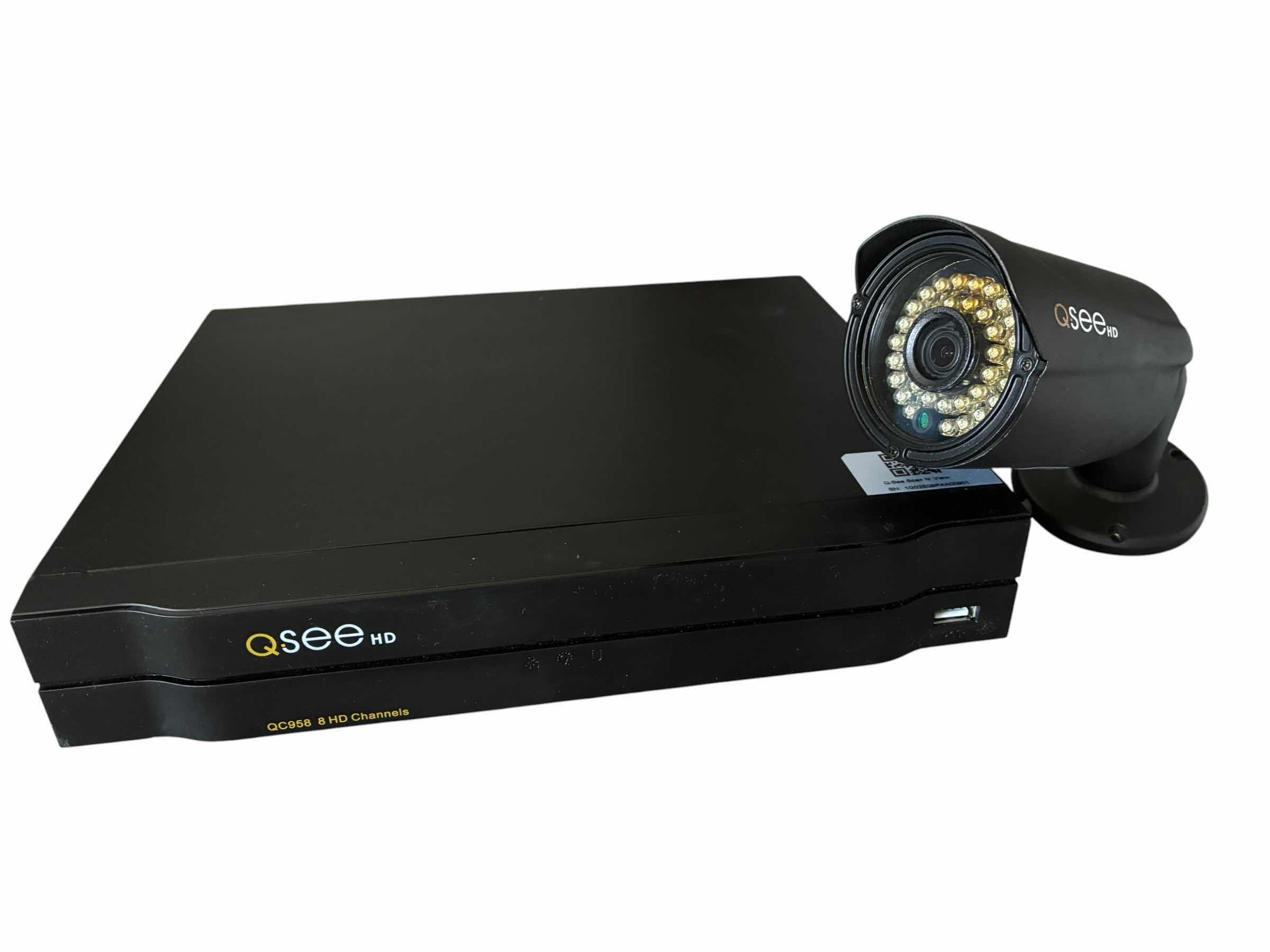 Photo 1 of Q-SEE 8 SECURITY CAMERA & RECORDER SYSTEM