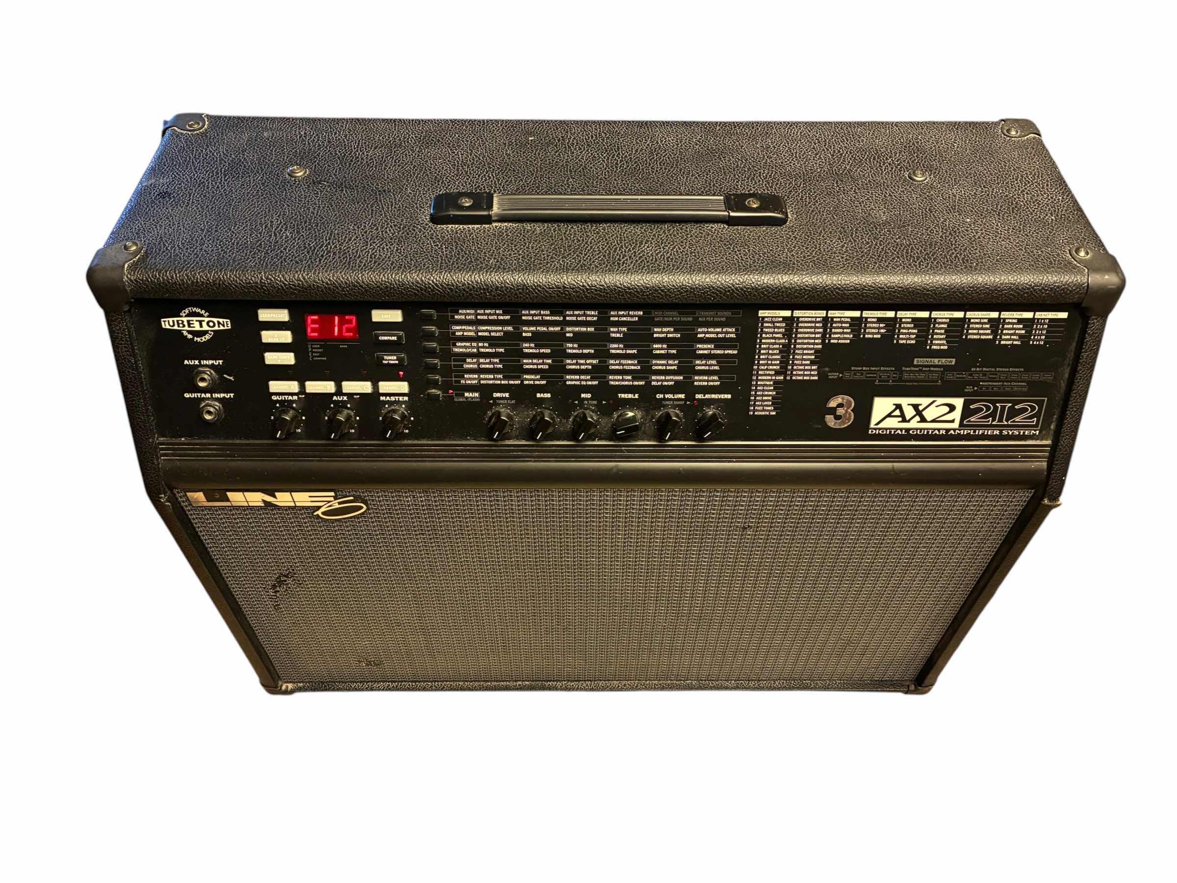 View 2 of TUBETOWN SOFTWARE AMP MODELS LINE 6 DIGITAL GUITAR AMPLIFIER SYSTEM AX22112 $200