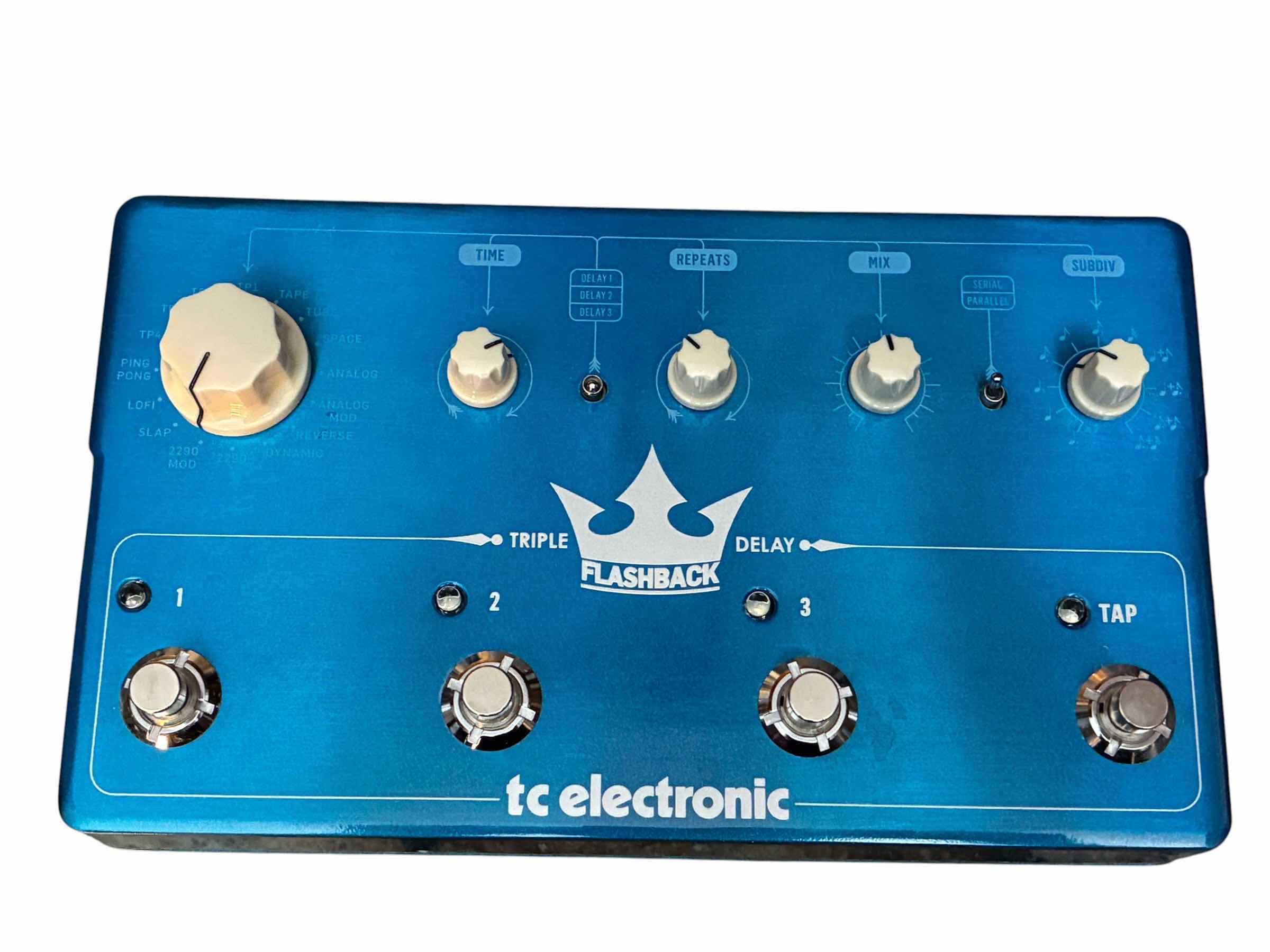 Photo 1 of TC ELECTRONIC TRIPLE FLASHBACK DELAY PEDAL