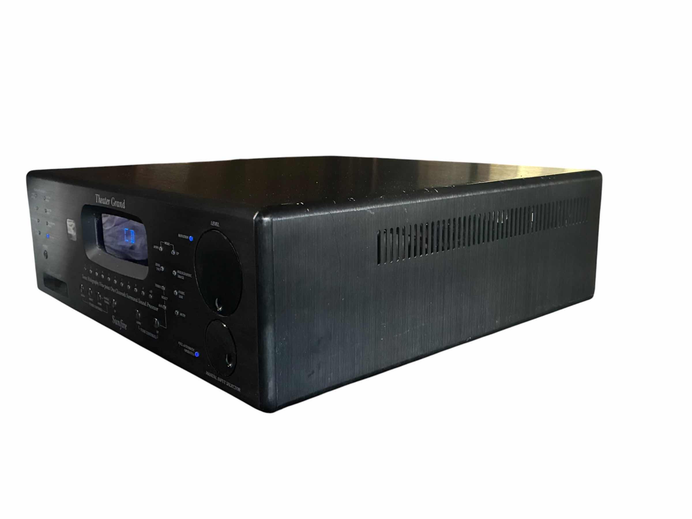 View 3 of SUNFIRE BOB CARVER THEATRE GRAND IV PROCESSOR II 5.1 CHANNEL SURROUND SOUND PROCESSOR $2680