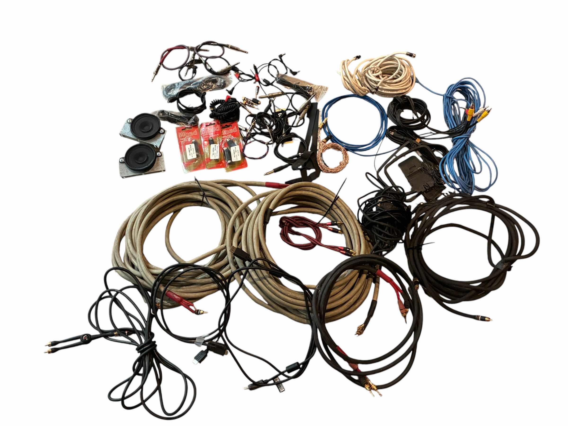 Photo 1 of AUDIO/VIDEO CABLES & ADAPTERS-VARIOUS PURPOSES