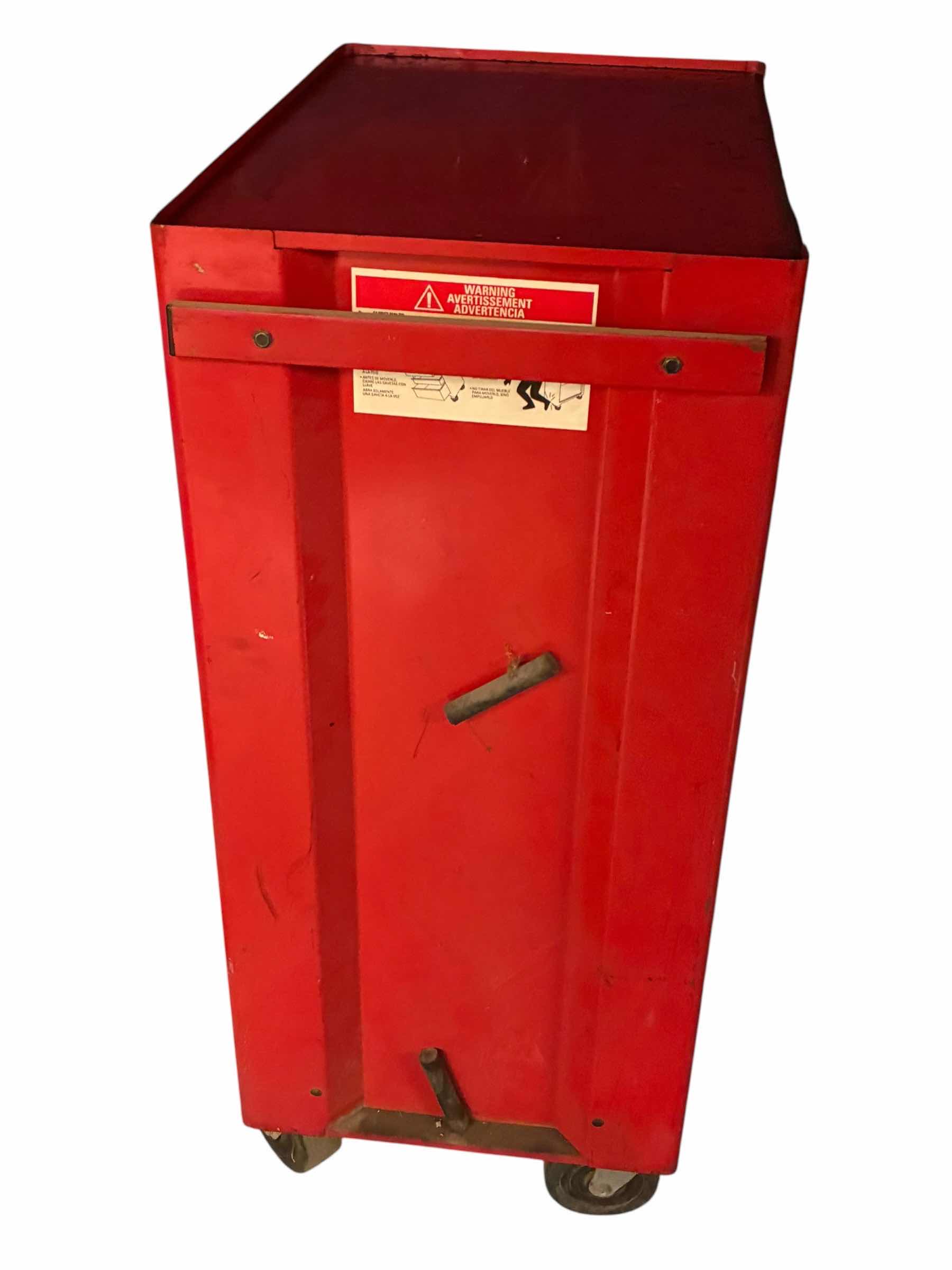 Photo 1 of HUSKY RED ROLLING TOOLBOX 28“ X 18“ H43“