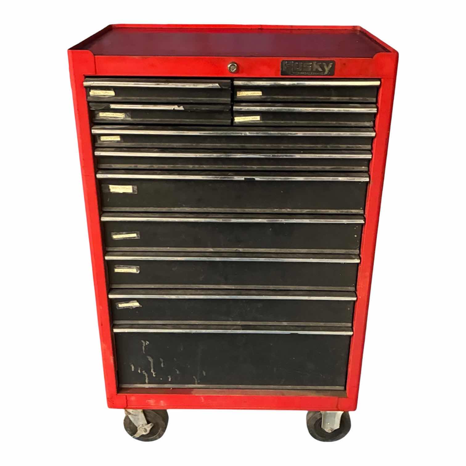 Photo 1 of HUSKY RED ROLLING TOOLBOX 28“ X 18“ H43“