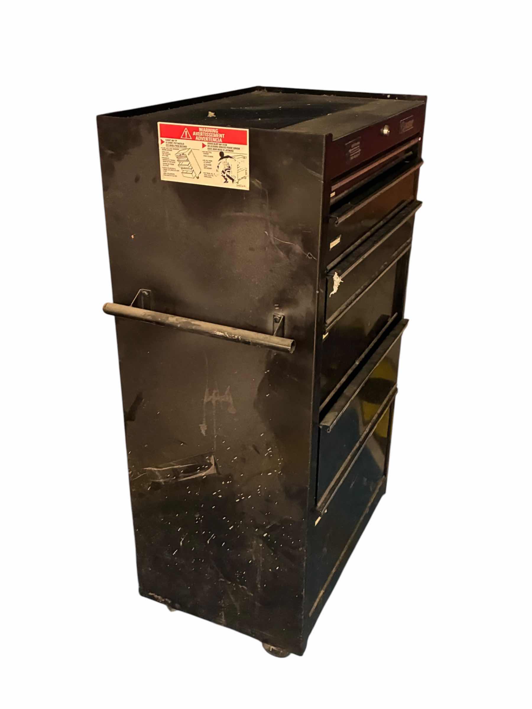 Photo 1 of HUSKY BLACK ROLLING TOOLBOX 30” X 18” H50”
