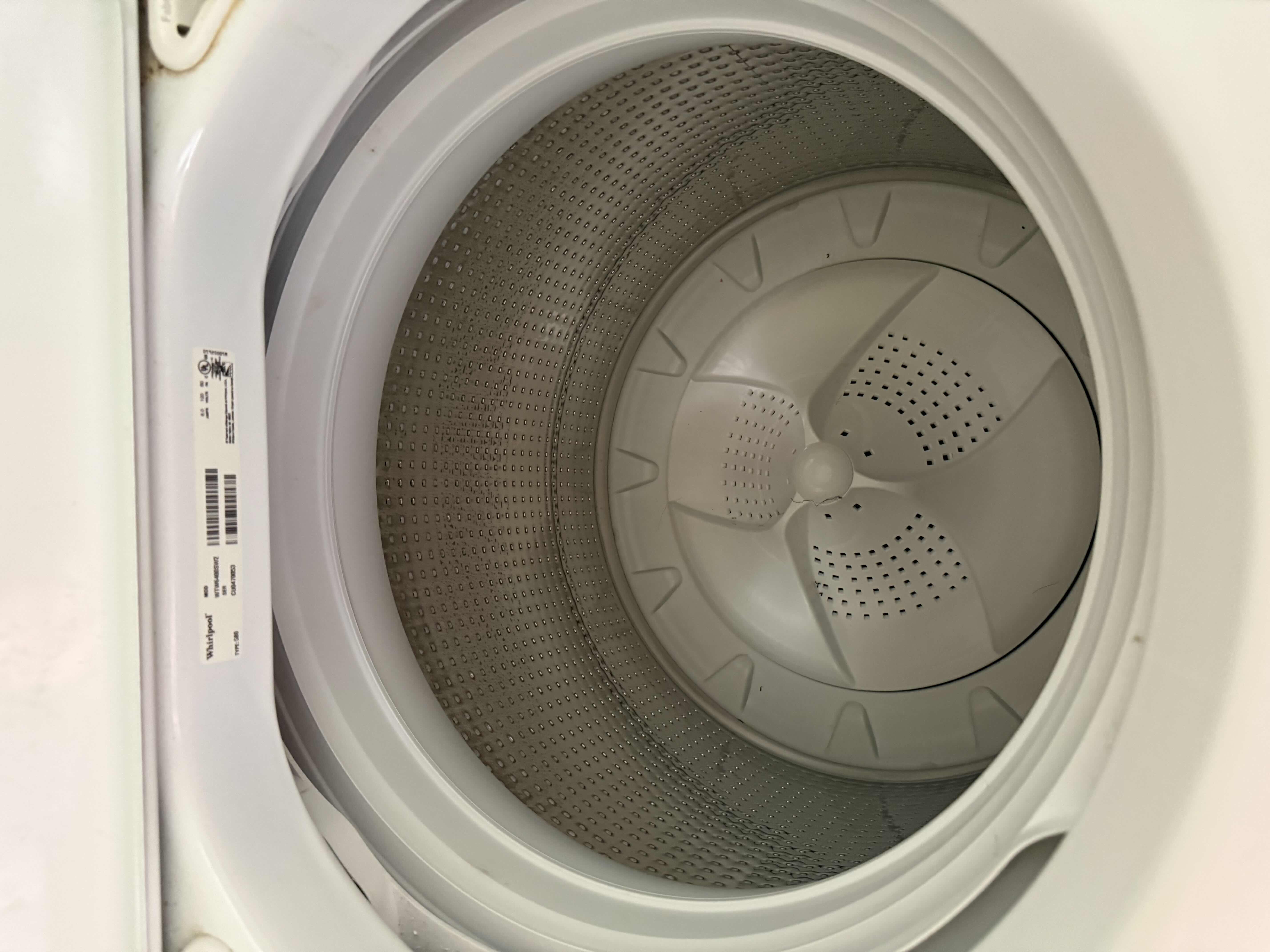Photo 1 of WHITE WHIRLPOOL CABRIO WASHING MACHINE (MODEL #WTW6400SW2)-LIKE NEW CONDITION