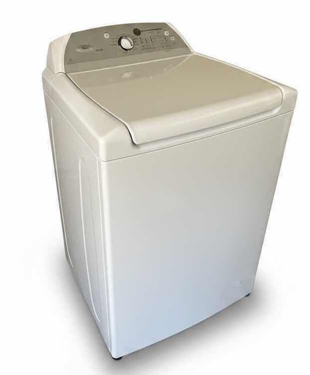 Photo 1 of WHITE WHIRLPOOL CABRIO WASHING MACHINE (MODEL #WTW6400SW2)-LIKE NEW CONDITION
