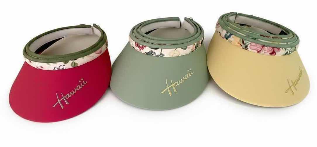 Photo 1 of 12-NEW CUSTOM HAWAII DESIGN LADIES VISORS
