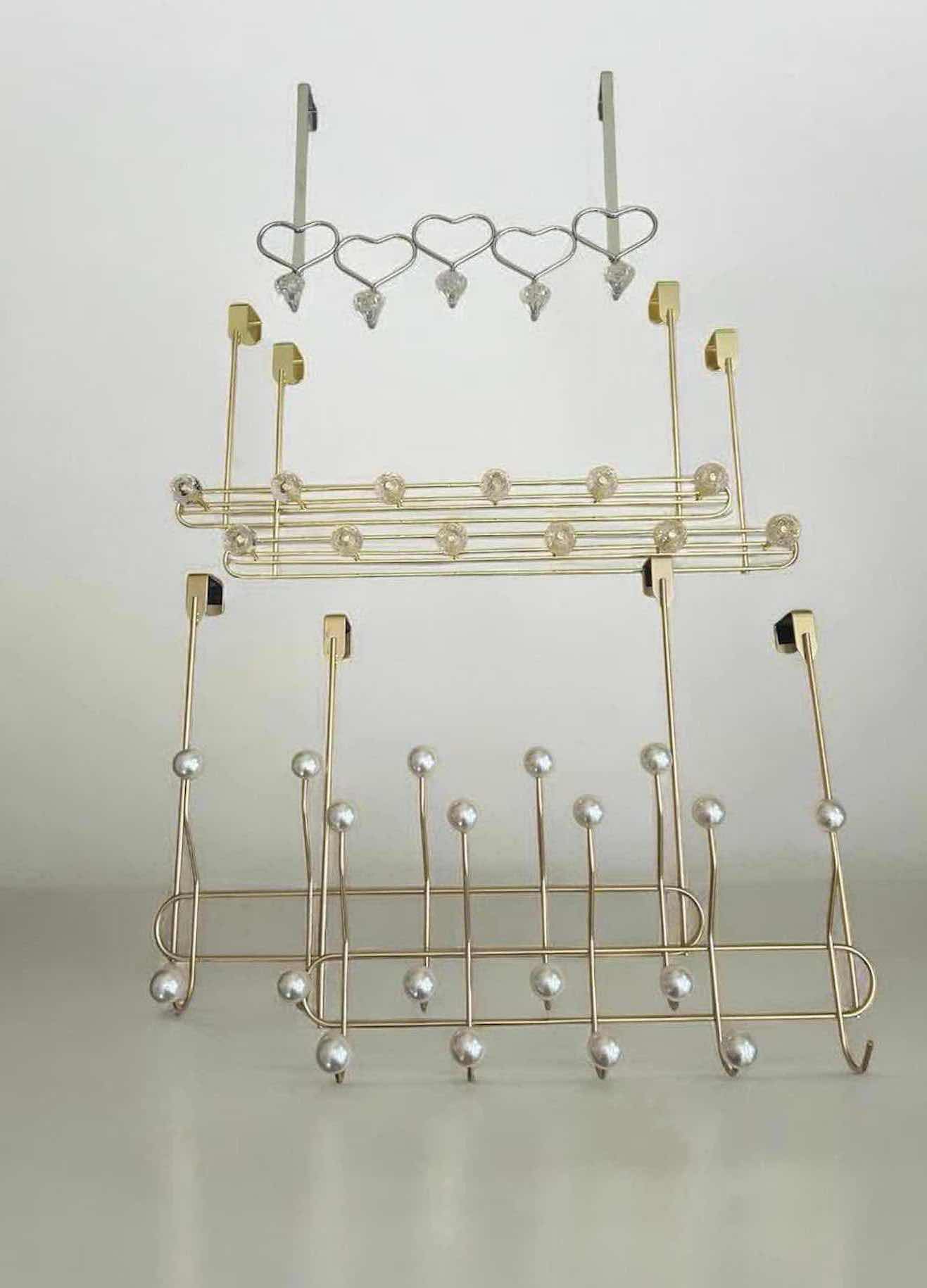 Photo 1 of 5~ GOLD / SILVER OVER THE DOOR HANGERS 18"