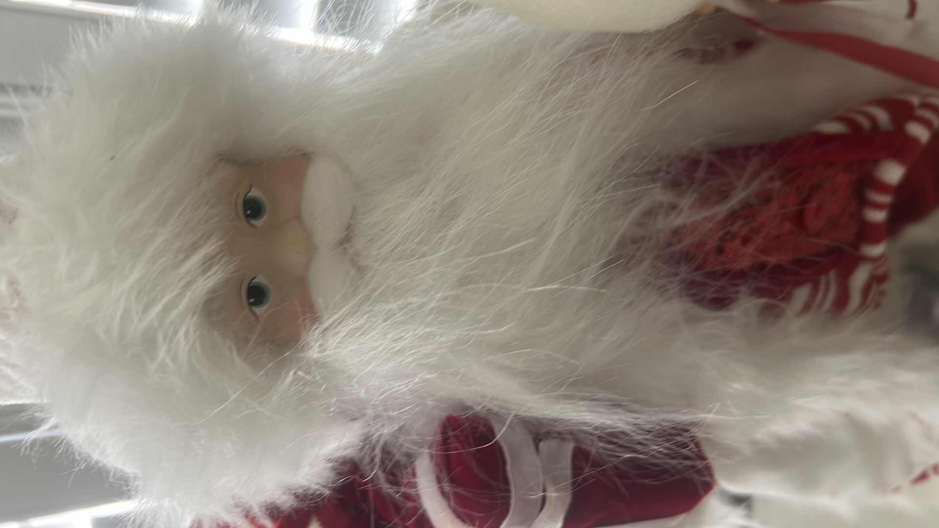 Photo 1 of CHRISTMAS SANTA H 27" AND HOLIDAY DECORATIONS