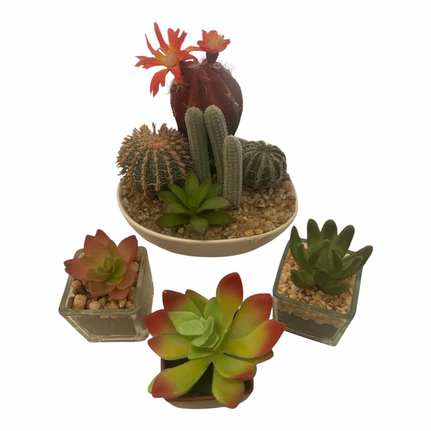 Photo 1 of 4 SMALL FAUX CACTUS PLANTS