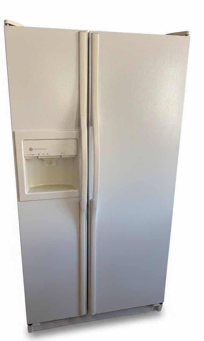 Photo 1 of WHITE GE PROFILE PERFORMANCE SIDE-BY-SIDE REFRIGERATOR
