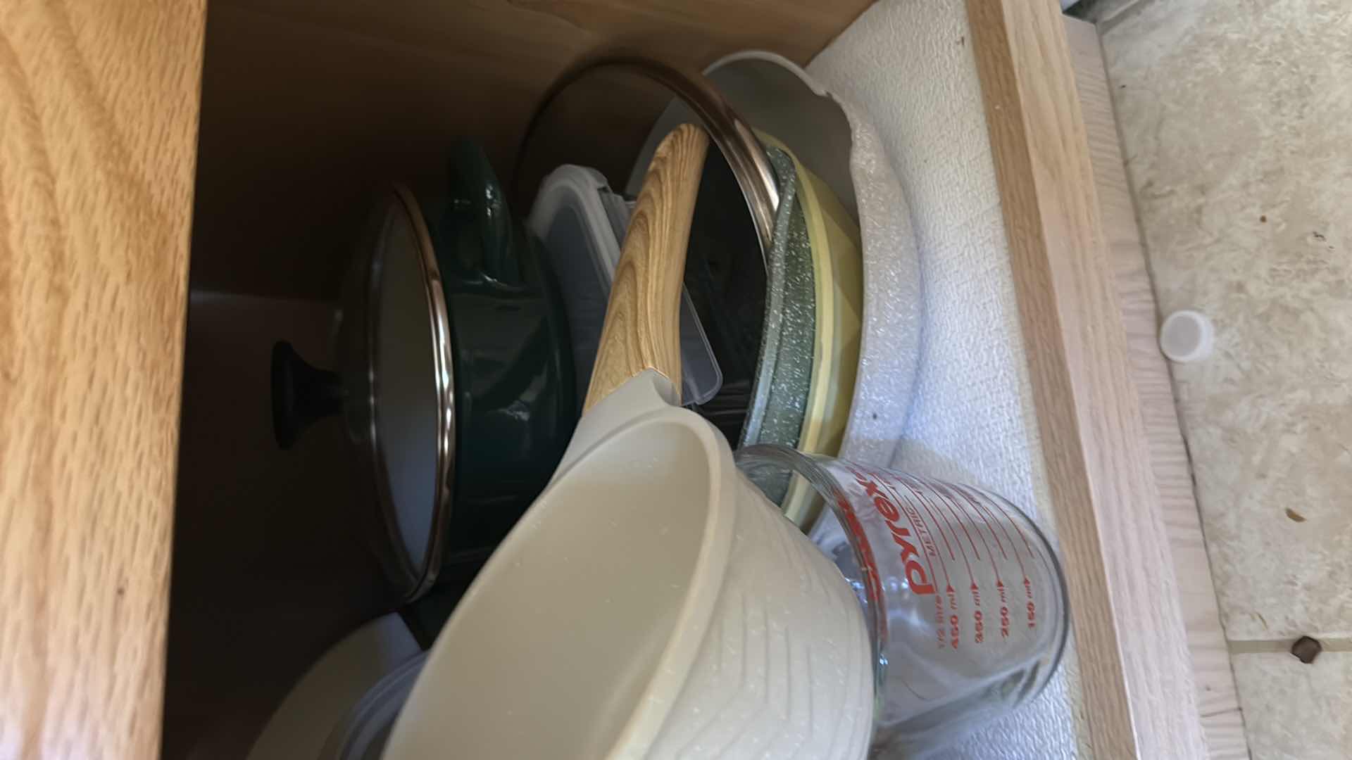 Photo 1 of CONTENTS UNDER KITCHEN CABINET – BOWLS, SERVEWARE