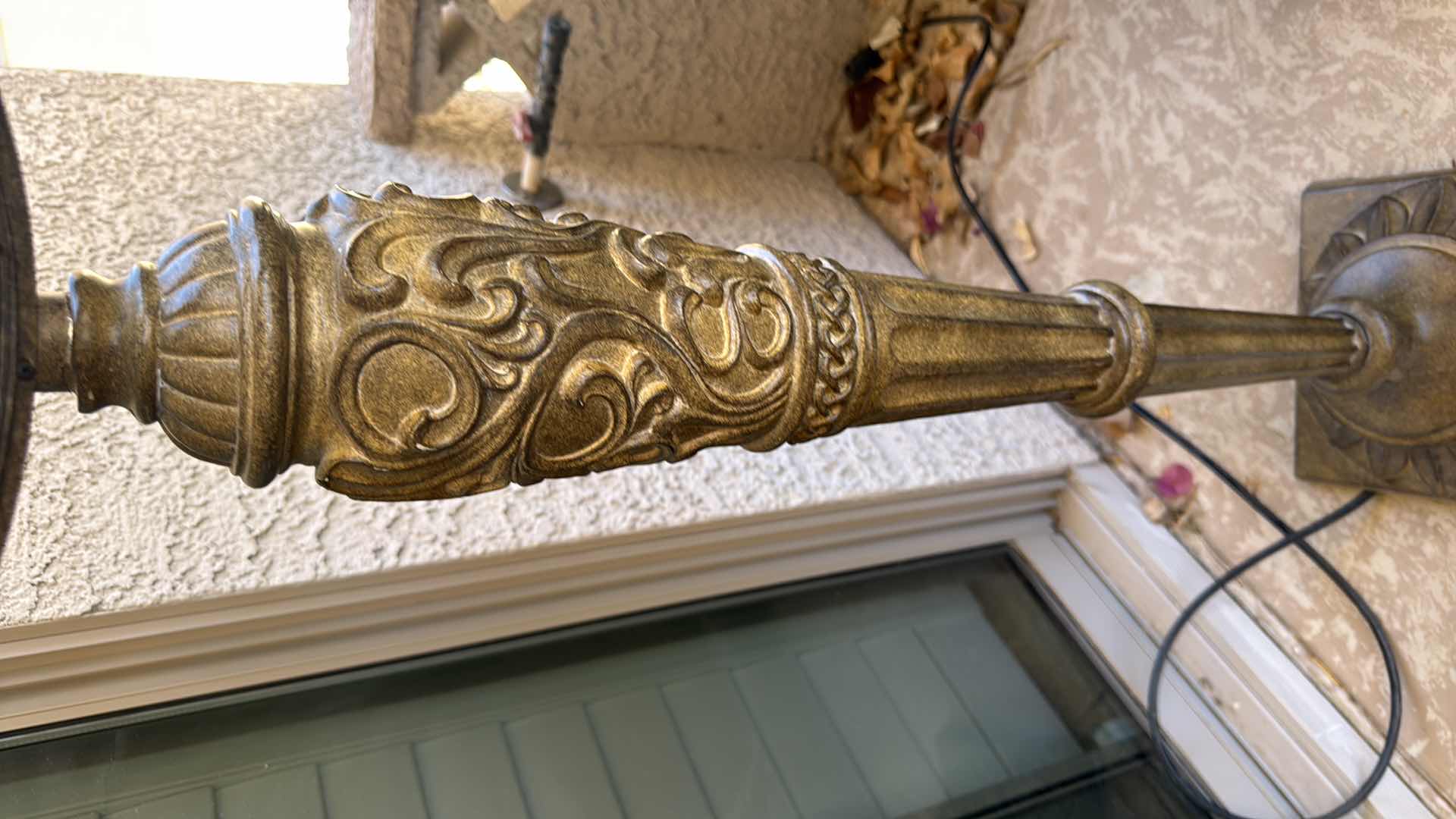 Photo 1 of VINTAGE FREESTANDING, HEAVY GOLD FAN