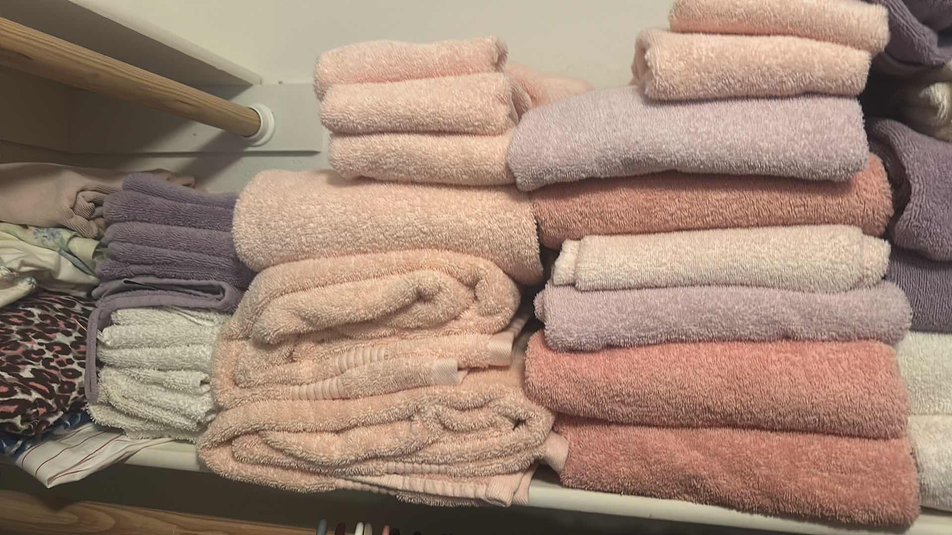 Photo 1 of SHELF OF TOWELS