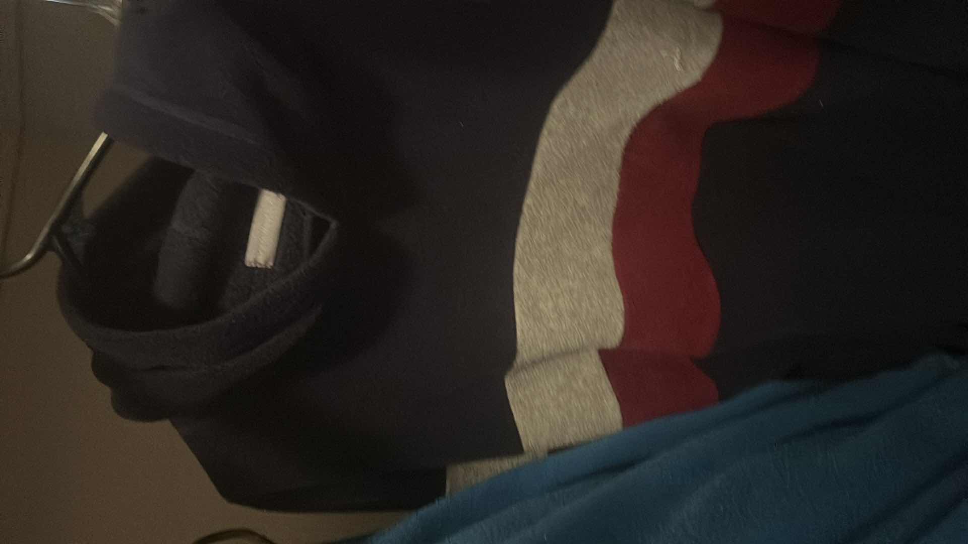 Photo 1 of MEN’S CLOTHING ASSORTMENT, SWEATSHIRTS, PULLOVER’S AND MORE SIZE LARGE EXTRA LARGE