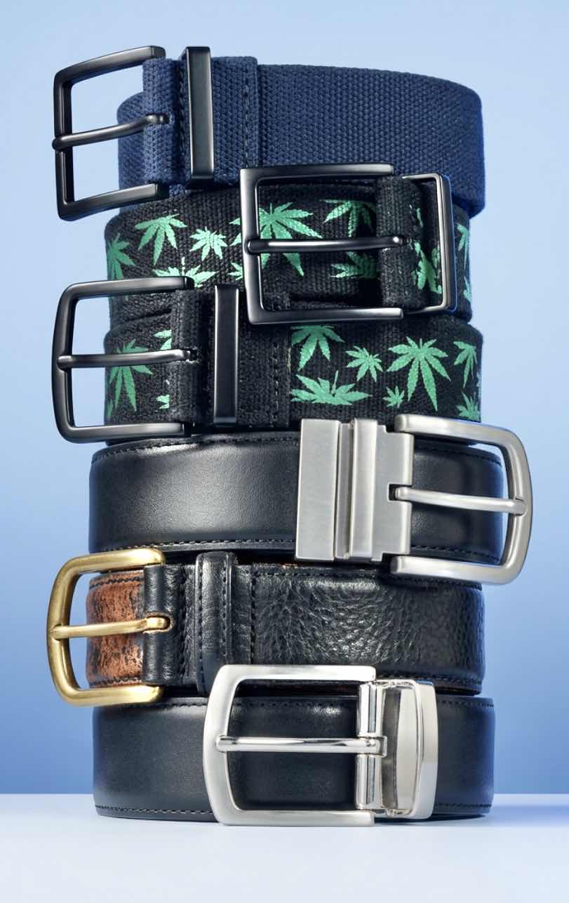 Photo 1 of SEVEN MEN’S BELTS, BONDED, LEATHER AND CANVAS SIZE ESTIMATE 36