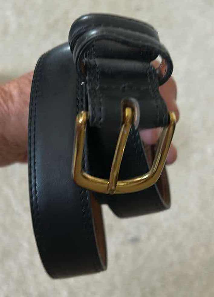 Photo 1 of SEVEN MEN’S BELTS, BONDED, LEATHER AND CANVAS SIZE ESTIMATE 36