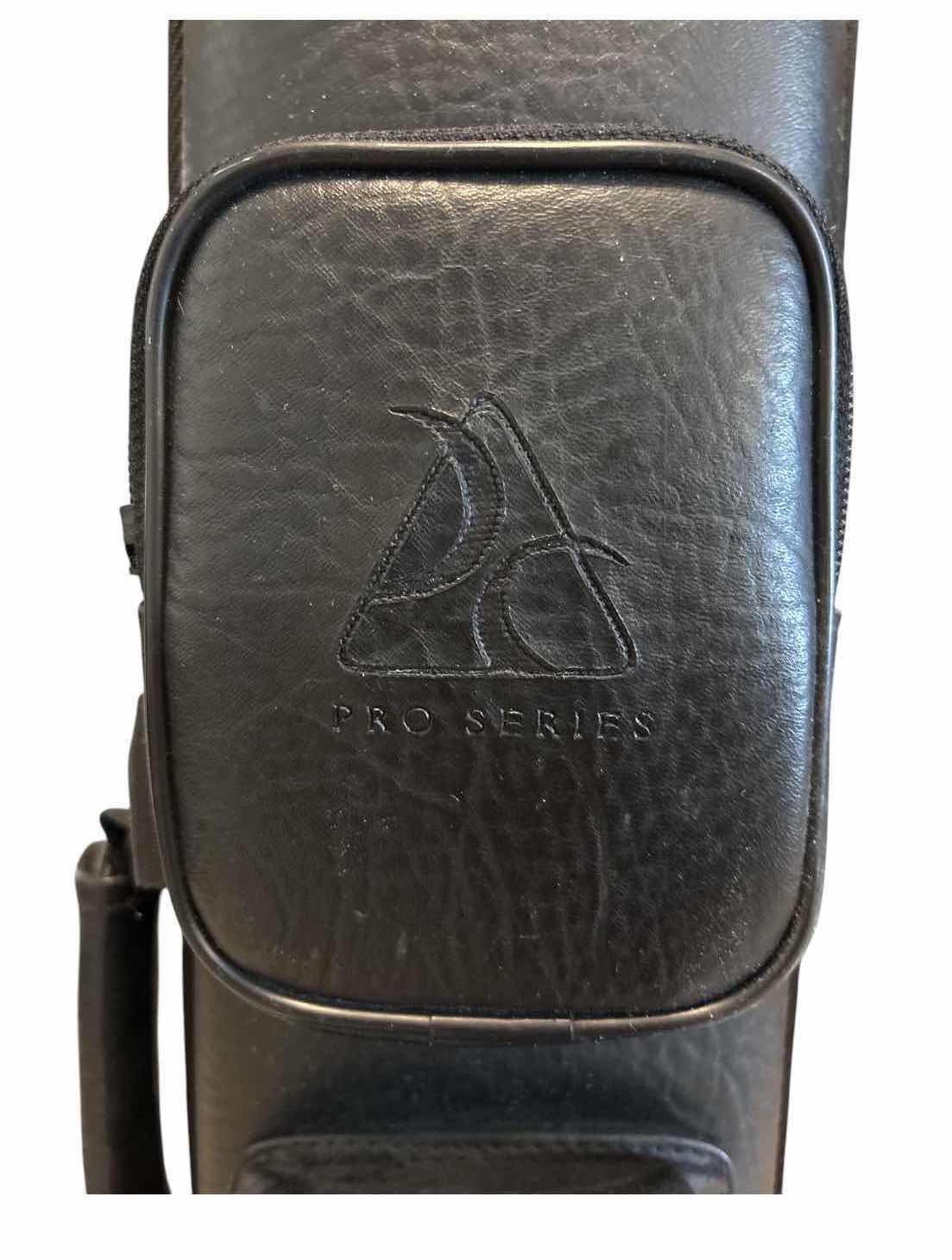 Photo 1 of PRO SERIES BY ACTION PADDED POOL CUE CASE DESIGNED TO HOLD UP TO (3) CUE BUTTS AND (4) SHAFTS H33” $150
