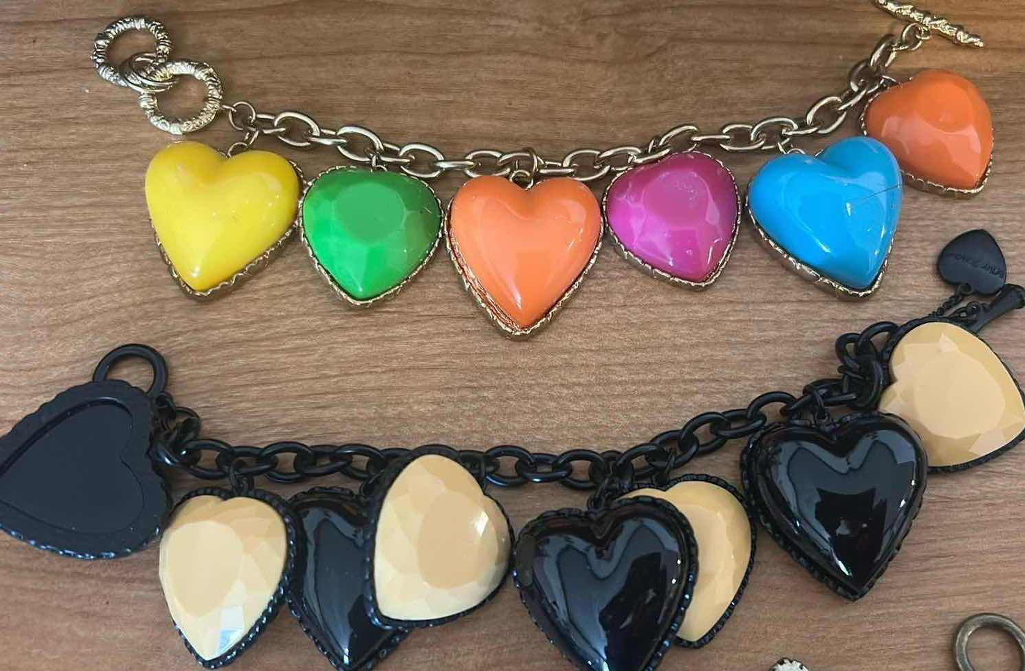 Photo 1 of 5- ENAMEL HEART FASHION BRACELETS
