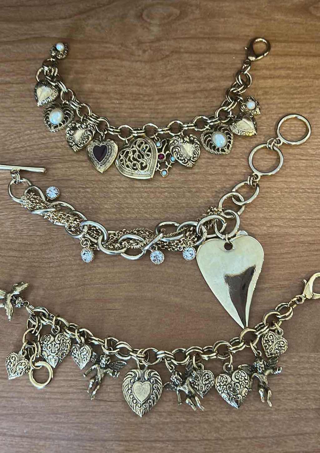 Photo 1 of 5- VINTAGE STYLE CHARM BRACELETS