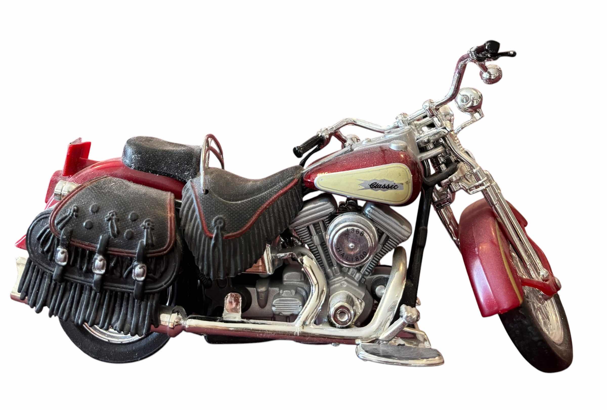 Photo 1 of COLLECTIBLE MOTORCYCLE MODELS (2) 9”L