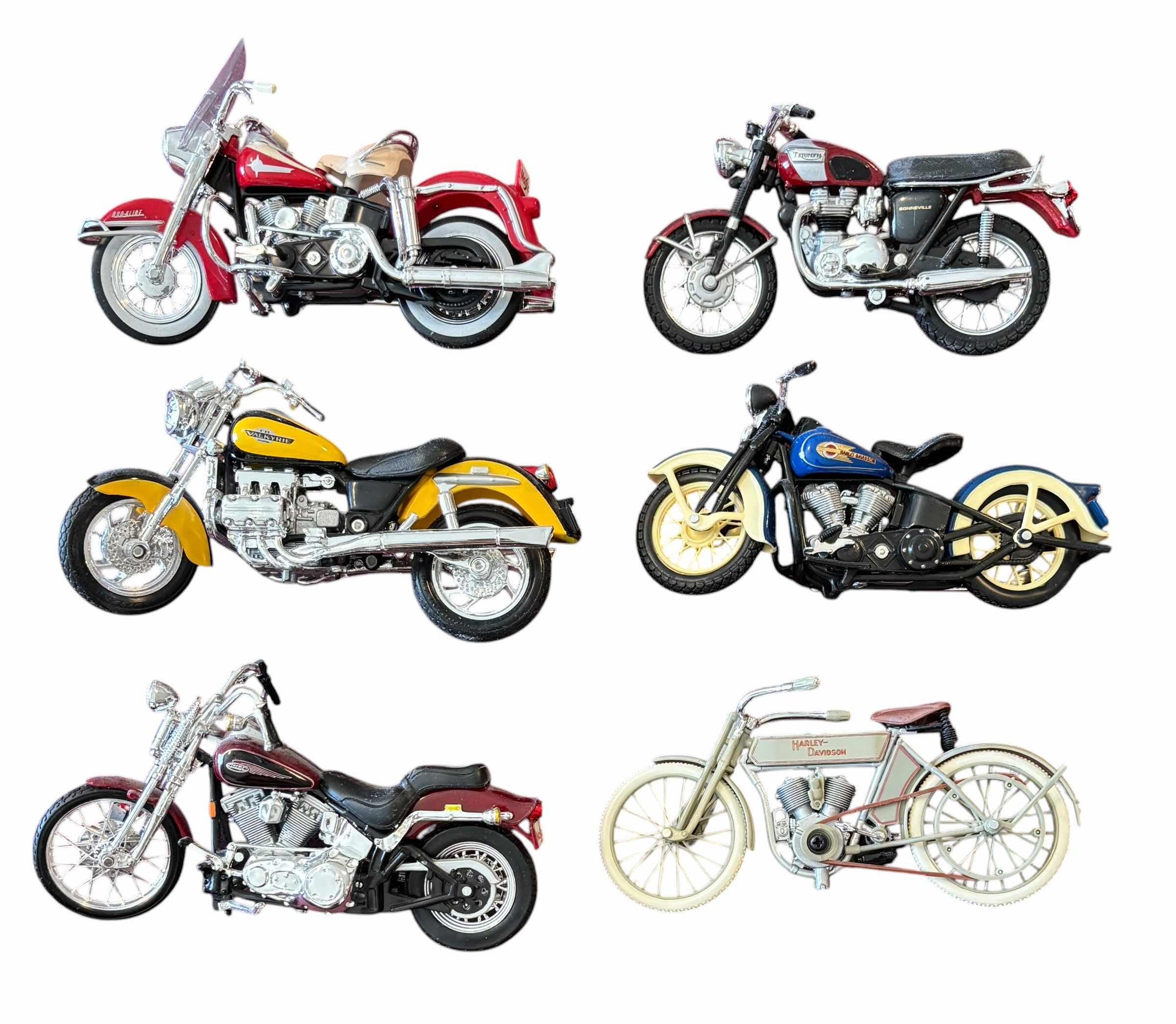 Photo 1 of COLLECTION OF MOTORCYCLES (6) 5”L