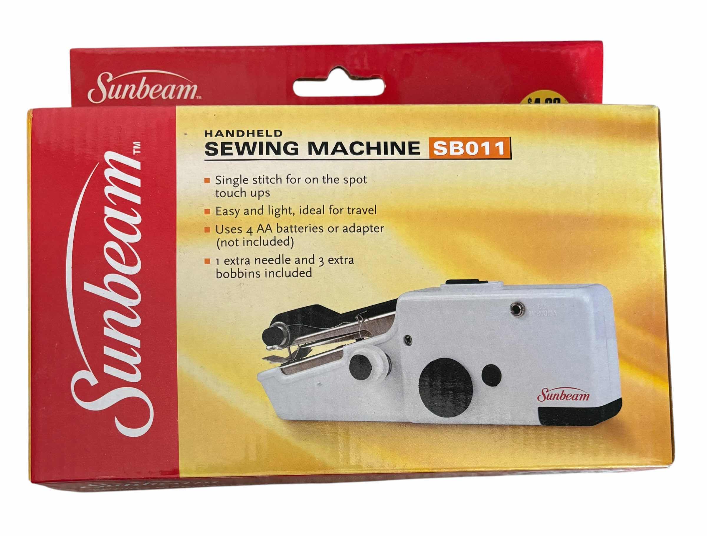 Photo 1 of SUNBEAM PORTABLE HANDHELD SEWING MACHINE
