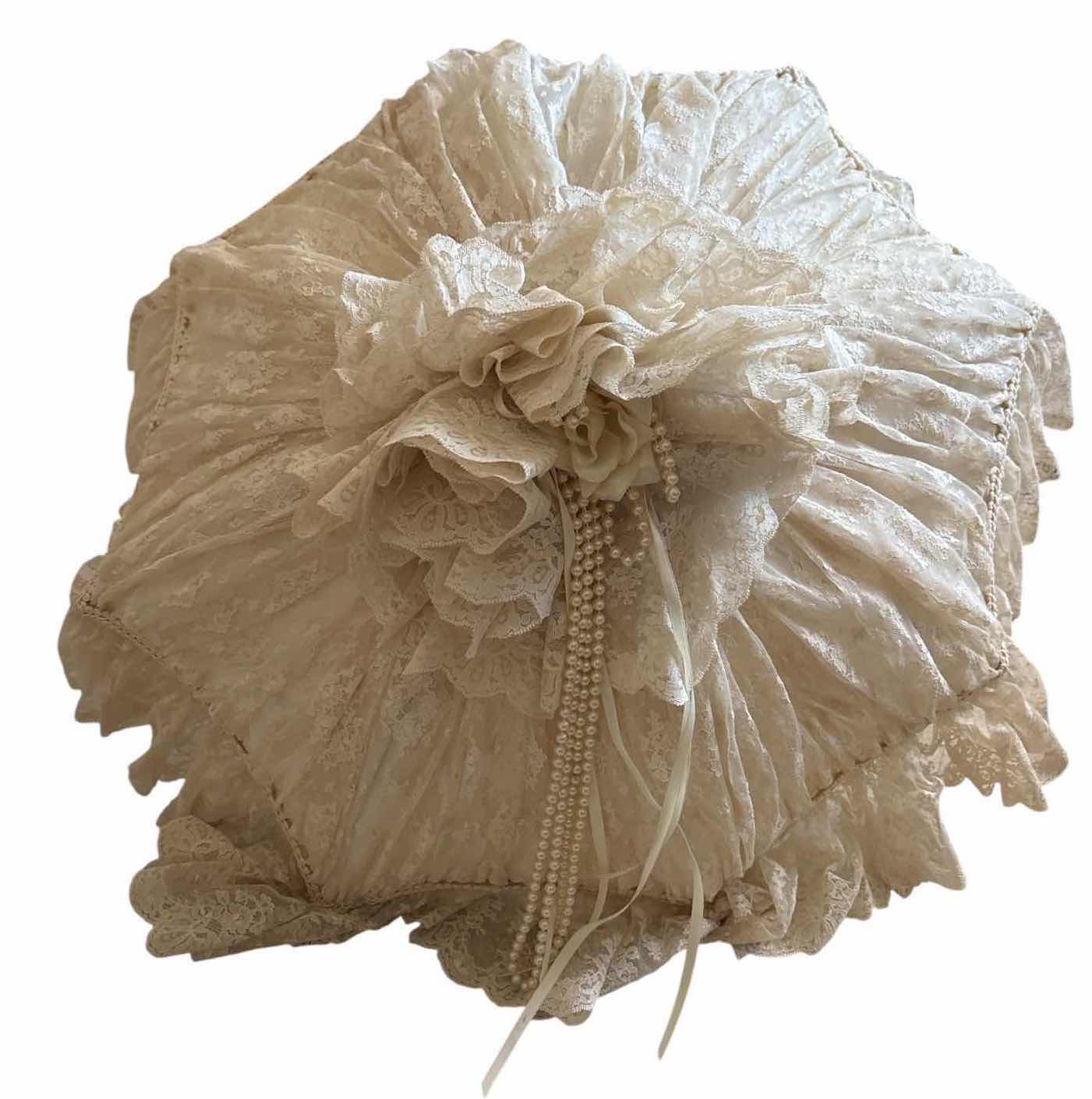 Photo 1 of VINTAGE STYLE LACE BRIDAL PARASOL L23” $60