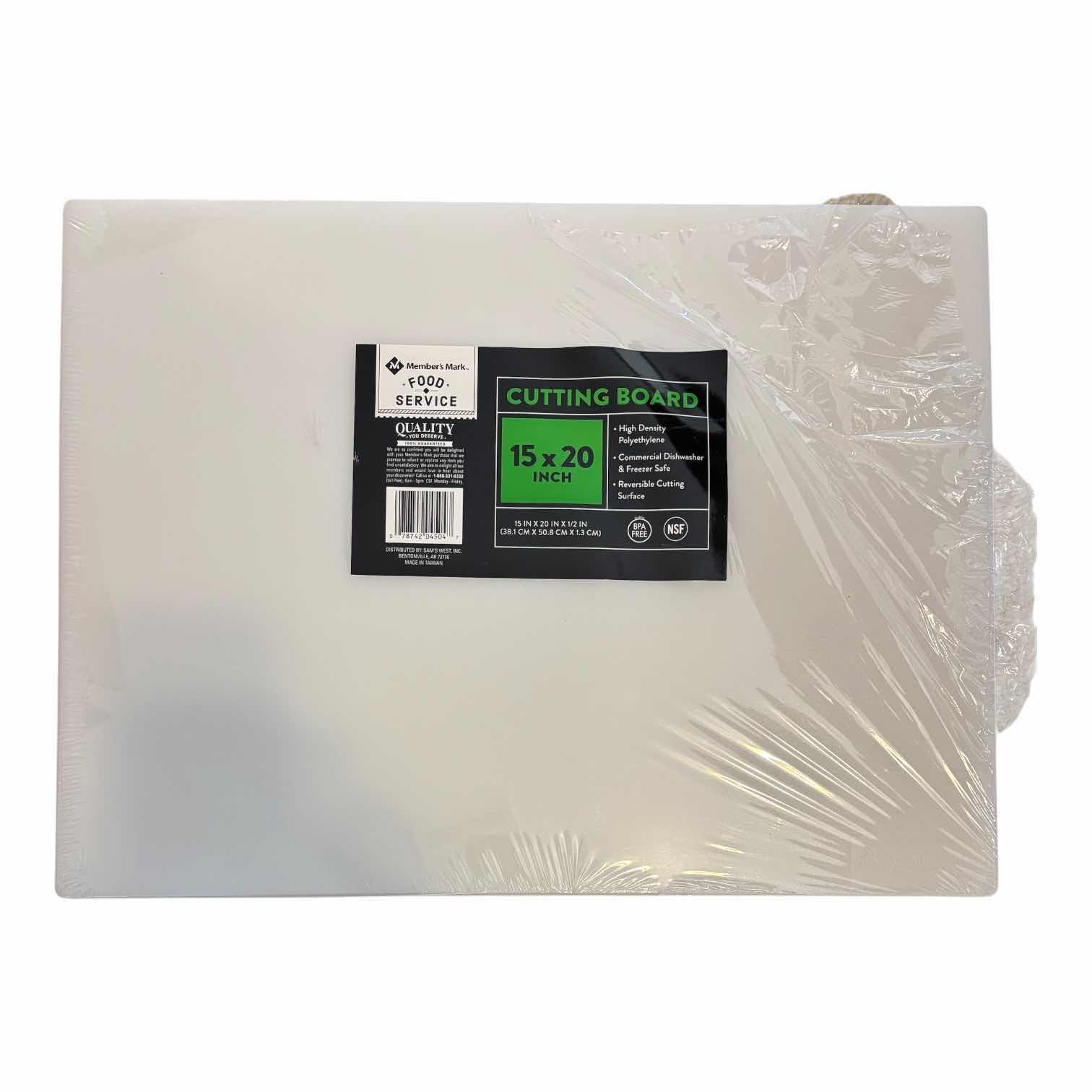 Photo 1 of POLYETHYLENE CUTTING BOARD 15” X 20”