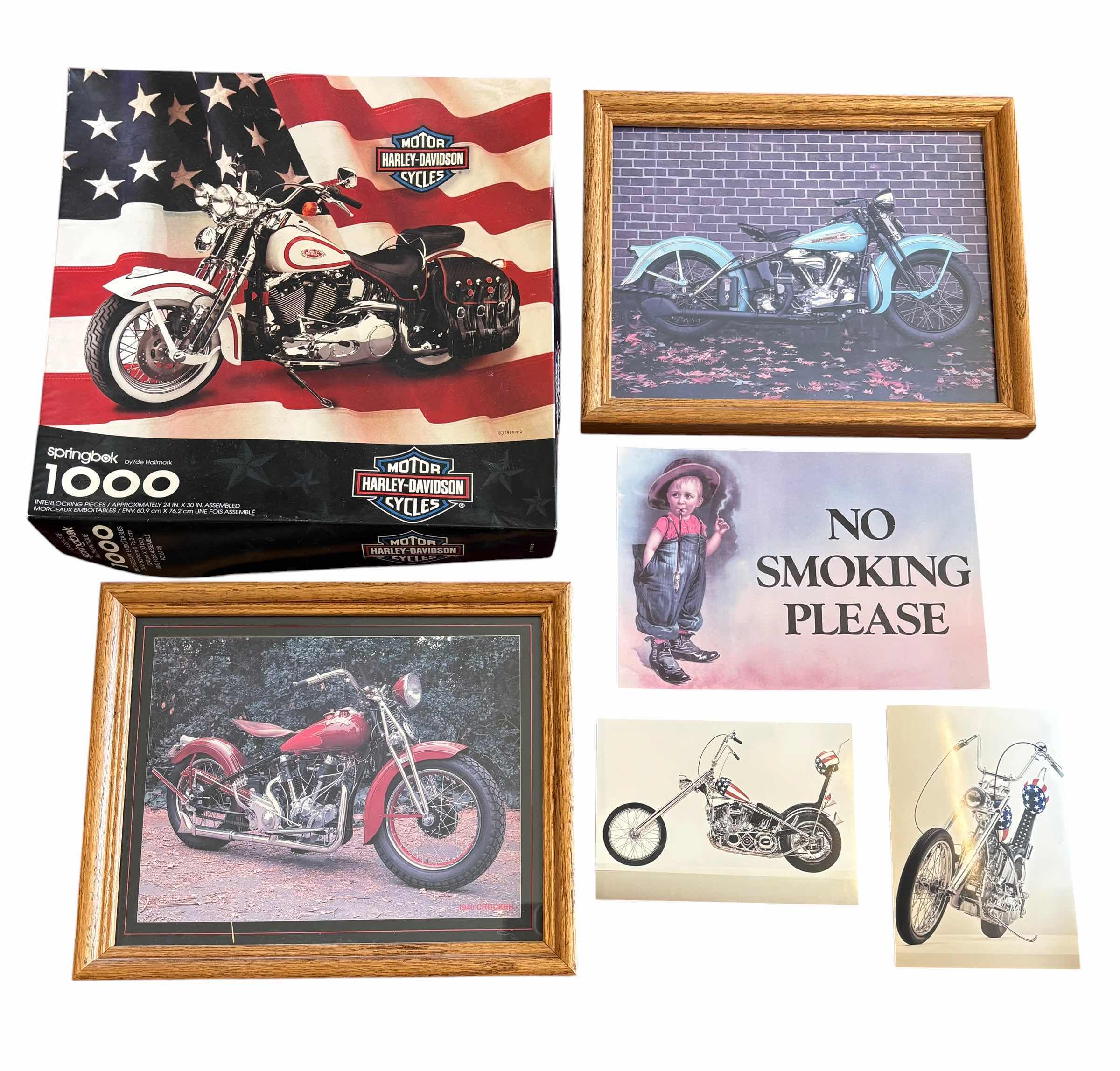 Photo 1 of HARLEY DAVIDSON PUZZLES, PICTURES & POSTCARDS