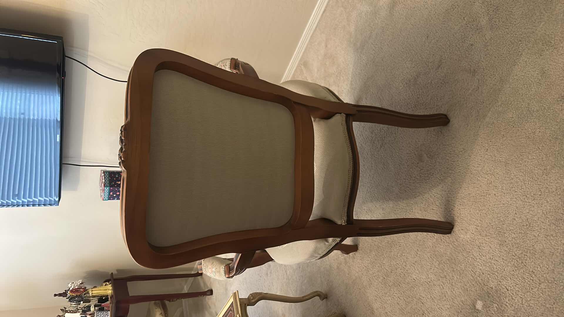 View 8 of 20TH CENTURY ITALIAN MADE CHATEAU D‘AX LOUIS XV STYLE TAPESTRY ARMCHAIR