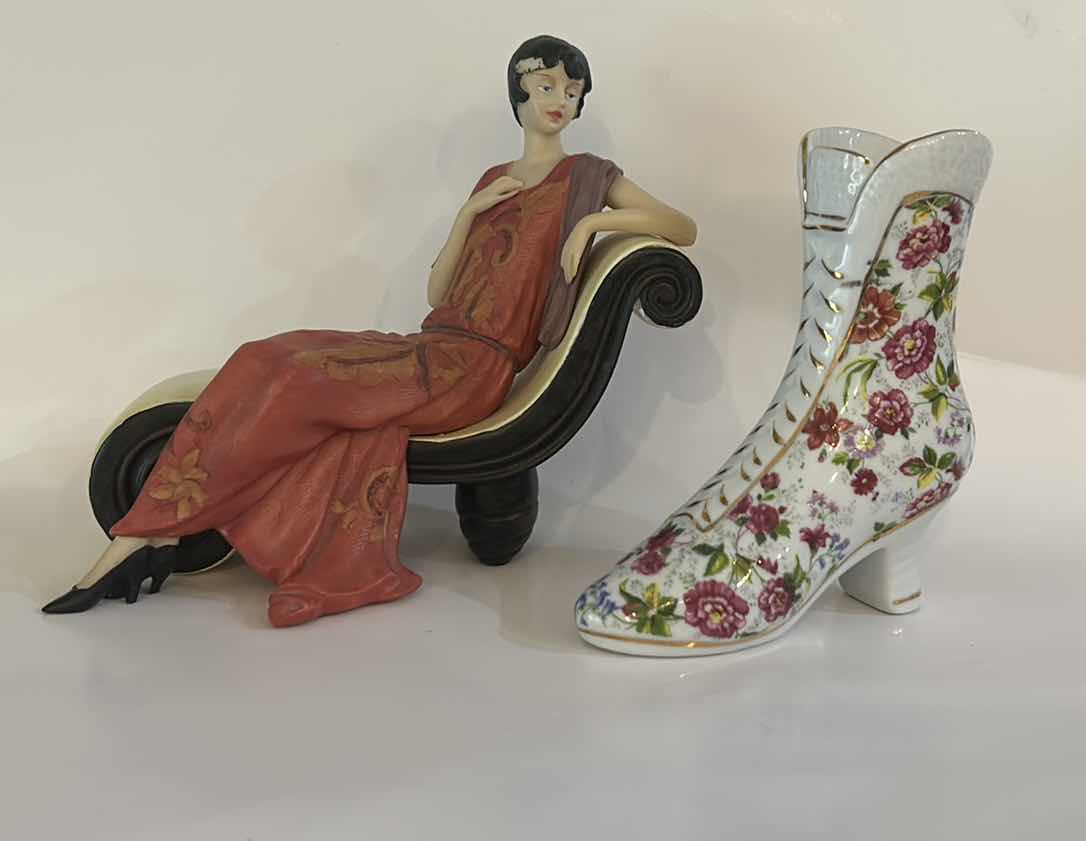 Photo 1 of 2- VINTAGE STYLE HOME DECOR (BOOT H6”)