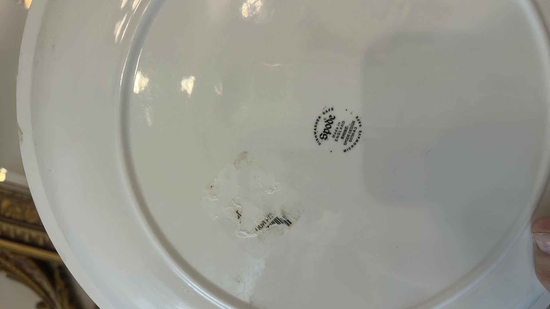 Photo 1 of 3 BLUE AND WHITE DECORATIVE PLATES H13”