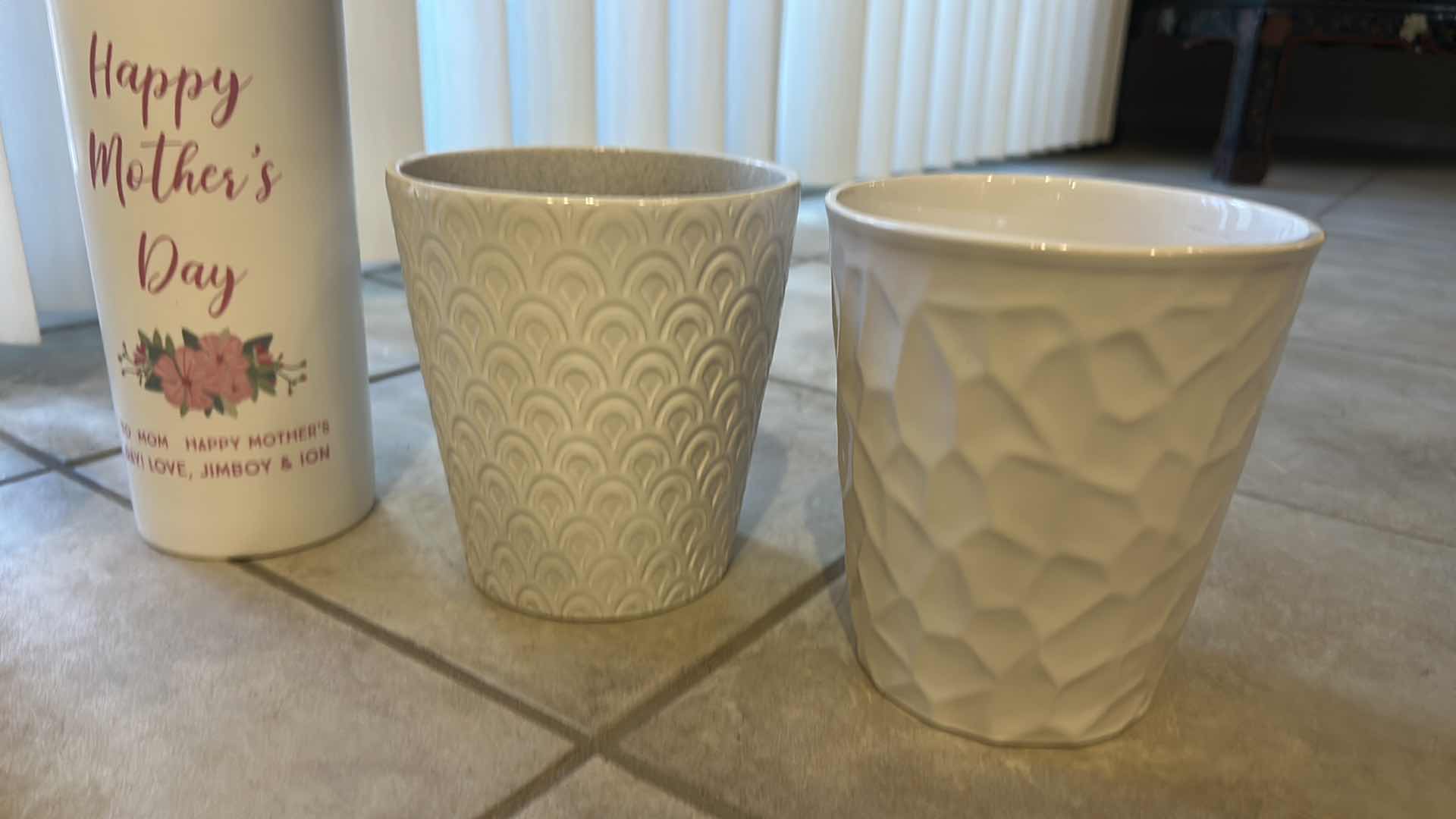 Photo 1 of CERAMIC POTS/PLANTERS AND VASE