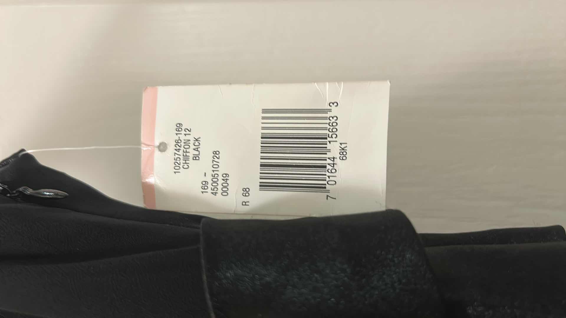 View 4 of NEW WITH TAGS EVAN PICONE BLACK CHIFFON DRESS SIZE 10 $99