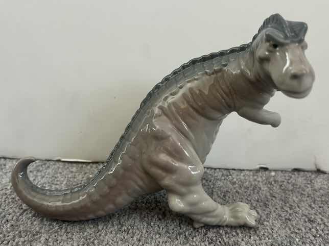Photo 1 of LLADRO PORCELAIN DINOSAUR FIGURINE